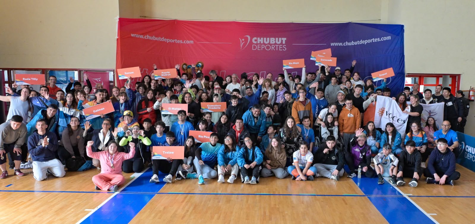 MÁS DE 160 DEPORTISTAS COMPITEN EN LA FINAL DE LOS JUEGOS CHUBUTENSES PCD